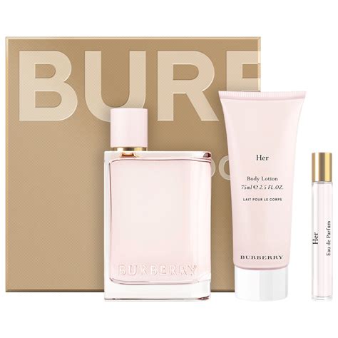 burberry her eau de parfum set|Burberry Her perfume 3.3 oz.